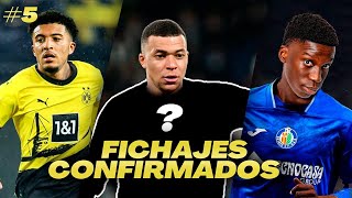 ÚLTIMOS RUMORES Y FICHAJES YA CONFIRMADOS MERCADO INVIERNO 2324 5 [upl. by Gabby]