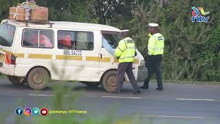 Shika yeye Drama as EACC arrests 3 traffic police officers in Naivasha [upl. by Troth353]