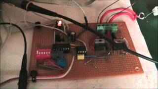 Two Phase From One Pulse Motor optical sensor triggered [upl. by Nodmac564]