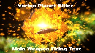 Vorlon Planet Killer Main Weapon Firing [upl. by Lehcin]