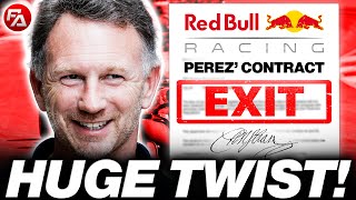 Perez EARLY RETIREMENT from Red Bull Just Got LEAKED After Horners UNEXPECTED DECISION [upl. by Assi]