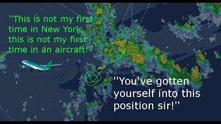 Angry New York ATC argues with Aer Lingus pilot ATC Audio [upl. by Anaimad]