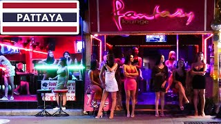 4K Pattayas massage parlors street Soi Honey in Soi Buakhao  2022 [upl. by Mellen]