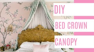 DIY Bed crown [upl. by Eissed]