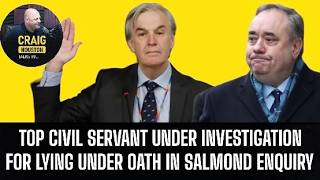 Police probing senior civil servant over false statement amp Sturgeon over Alex Salmond inquiry [upl. by Euton678]