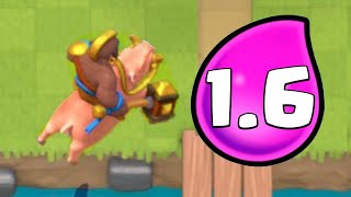 Fastest Hog Rider Deck in Clash Royale [upl. by Eillom]