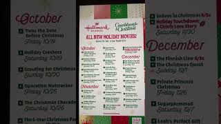 Hallmark channel count down to Christmas All new holiday movies on October 2024 ￼￼￼￼￼￼￼￼￼￼ [upl. by Lirpa]