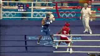 India vs Cuba  Boxing  Middleweight 75KG  Beijing 2008 Summer Olympic Games [upl. by Noswal]