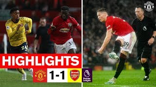 Highlights  Manchester United 11 Arsenal  Premier League [upl. by Zrike]