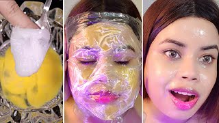 1 Night Challenge  VASELINE amp EGG Mask  Transforms Your Face In one Night [upl. by Estele623]