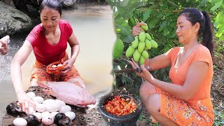 Top Adventure and Cooking Videos in the forest How to find Food How to cook and Eating in jungle [upl. by Boatwright]