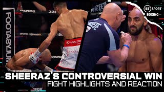 Controversy Hamzah Sheeraz beats Bradley Skeete  Fight Replay and Reaction [upl. by Ogires827]