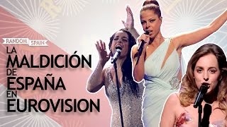 La Maldición de España en Eurovision [upl. by Maddis]