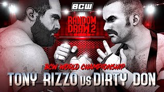 BCW 34  RANDOM DRAW 2 PPV Night 3 [upl. by Aleacim21]