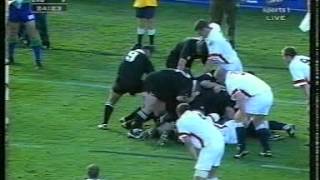 1998  27 June  New Zealand vs England  1st Halfmpg [upl. by Ennaharas]