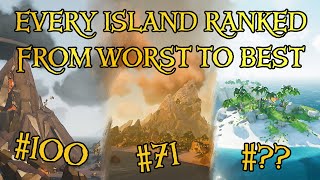 Every Sea of Thieves Island Ranked from WORST to BEST [upl. by Sheffy]