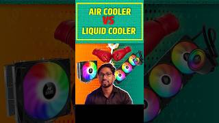 Liquid🚀Cooler vs Air Cooler cooler cpucooler cpufan pctipc nclcomputer [upl. by Marsden931]