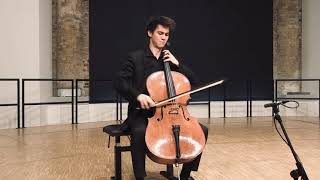 Piatti Caprice No 12  Christoph Heesch Cello [upl. by Eirrehs233]