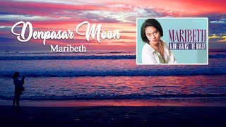 Maribeth  DENPASAR MOON English version lyrics [upl. by Samid]