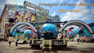 Cranger Kirmes Herne 2024 Aufbau 1 [upl. by Euphemie]