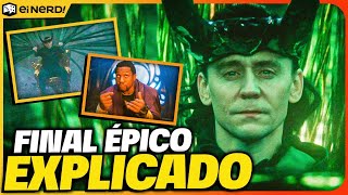 FINAL ÉPICO LOKI É O MAIS PODEROSO DO UCM ENTENDA O FINAL  Análise EP 06x02 Loki [upl. by Akim]