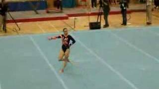 Beth Tweddle  2008 British Team Championships Floor [upl. by Sivrep119]