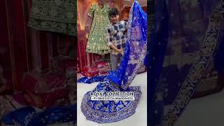 Royal blue lehenga in zardosi work engagementlehenga lehengalehenga wedding letestlehenga [upl. by Atnauqahs]