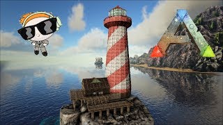 ARK Tapered lighthouse build [upl. by Atteve]