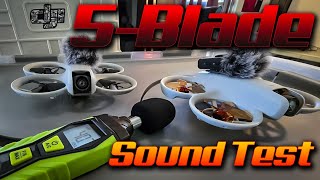 5Blade Gemfan Prop Sound Test vs DJI Neo Stock Props [upl. by Sileas]