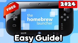 EASY Guide to Homebrew the Wii U amp vWii Wii U Jailbreak 2024 [upl. by Tali]