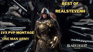 BEST of RealStevenH Awakening Ninja PVP Montage Part 1 quotOne Man Armyquot  BDO [upl. by Naivart]