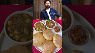 Vicky Kaushal’s Favourite Chole Puri amp Imli Pyaaz ki Chutney Recipe  vickykaushal shorts [upl. by Sualocin143]