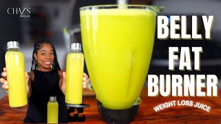 PINEAPPLE DETOX amp WEIGHT LOSS JUICE RECIPE  BENEFITS  I LOST 30 LBS IN 3 WEEKS [upl. by Zelde]