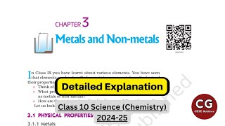 Metals and Nonmetals Class 10 Detailed NCERT One Shot for Top Marks [upl. by Stallworth420]