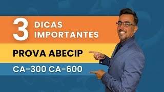 Prova ABECIP CA300 e CA600 3 Dicas importantes Certificações ABECIP correspondente  Aprova [upl. by Odrarebe298]