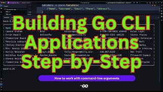 Building Golang CLI Applications From 0 to 1000 Stars 3 [upl. by Aslin]