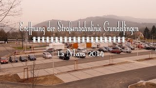 Eröffnung Straßenbahnline Gundelfingen  Trailer [upl. by Onileba170]