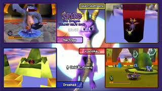 Spyro the Dragon Trilogy Relay Race [upl. by Corydon]