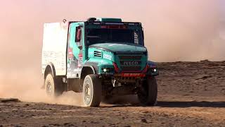 IVECO Dakar 2020  Tappa 5 AlUla  Hail [upl. by Olenolin]