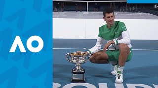 Novak Djokovic vs Daniil Medvedev Extended Highlights F  Australian Open 2021 [upl. by Basil904]