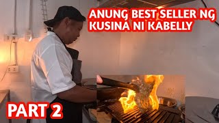 PART 2 KUSINA NI KABELLY GRABE ANGANG GABI MAY MGA CUSTOMER TAYO [upl. by Leafar]