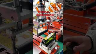 Oliveoillabelingmachine automatic glass flat bottle labeling machine fillingmachine [upl. by Ile]