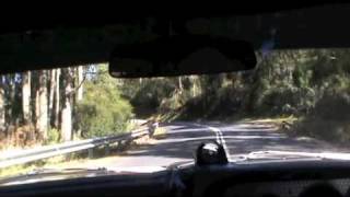 Charger Targa Tasmania 2011 First Crash [upl. by Aemat923]