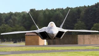 US F22 Pilot Performs Insane Vertical Take Off [upl. by Englebert]