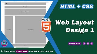 How to create Website Page Layout in HTML CSS  using Float  Web Layout Design Tutorial 01 [upl. by Rozelle477]