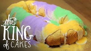 New Orleans Legendary King Cake from Gambinos on Goldbelycom [upl. by Asiral]