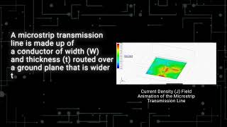 Ansys HFSS  Microstrip Transmission Line [upl. by Vivien952]