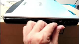 Unboxing Laptop Panasonic CF 54 [upl. by Enilrem]