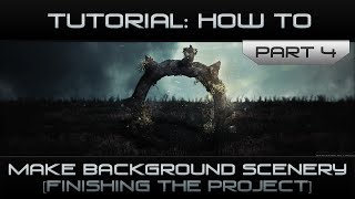 How to Make a Background Scenery Final Part [upl. by Brigida811]