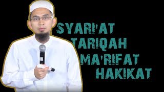 Apa Itu Istilah Syariat Thoriqoh Makrifat   Ustadz Adi Hidayat Lc MA [upl. by Eniarrol]